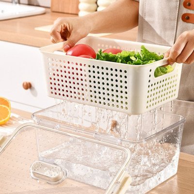 Fridge Food Container with Inner Tray | Cozyforu