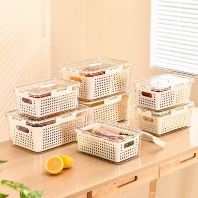 Fridge Food Container with Inner Tray | Cozyforu
