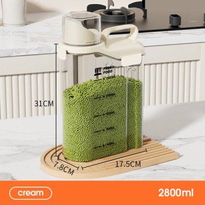 Airtight Cereal & Grain Canister | Cozyforu Mauritius