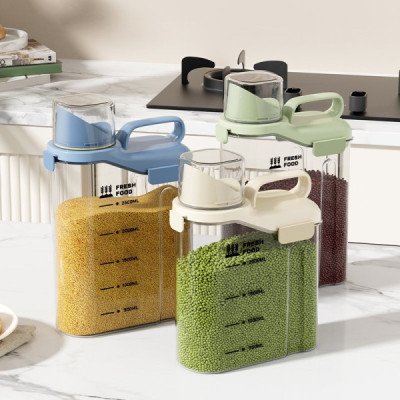 Airtight Cereal & Grain Canister | Cozyforu Mauritius