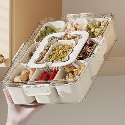 Spice Storage Box 9-Compartment