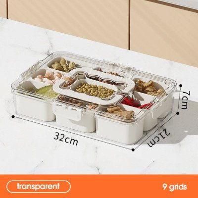 Spice Storage Box 9-Compartment | Cozyforu Mauritius