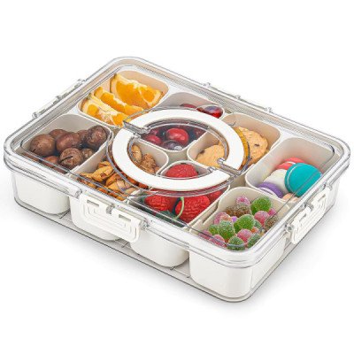 Spice Storage Box 8-Compartment
