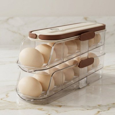 Rolling Egg Holder 2-Tier 1-Column
