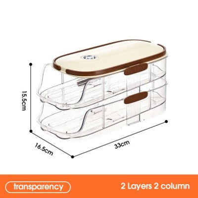 Rolling Egg Holder 2-Tier 2-Column | Cozyforu Mauritius