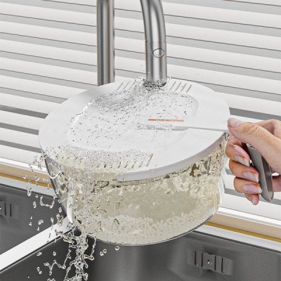 3-in-1 Salad Drainer with Slicer 5L