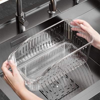 Clear Refrigerator Drawer Bin | Cozyforu Mauritius
