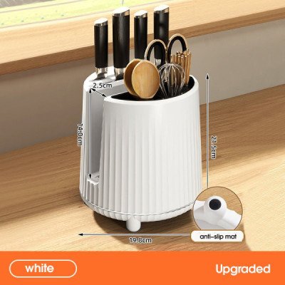 Rotating Kitchen Knife Block Holder | Cozyforu Mauritius