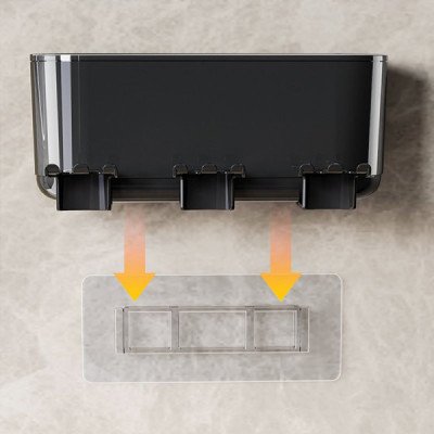 Wall Toothbrush Holder - 2 Cups | Cozyforu Mauritius