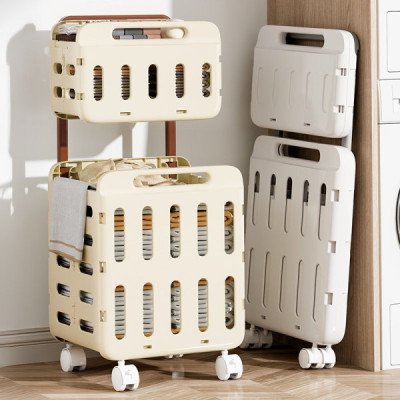 High Quality Laundry Basket 2-Tier | Cozyforu Mauritius