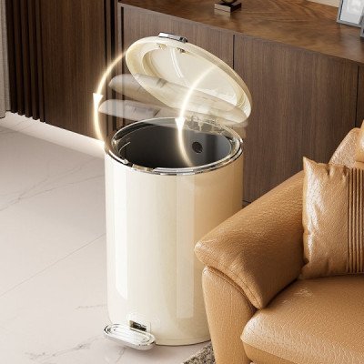 Metal Trash Can 12L | Cozyforu Mauritius