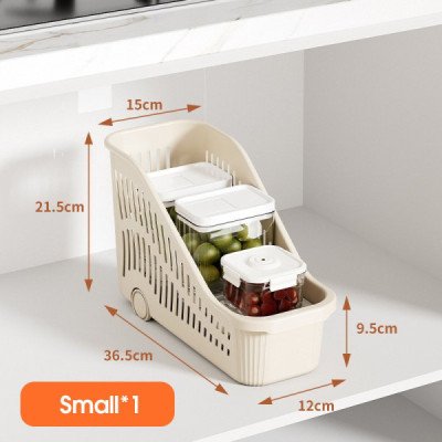 Kitchen Cabinet Pull Out Storage Organizer  (Small)