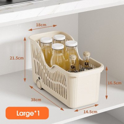 Kitchen Cabinet Pull Out Storage Organizer (Large)