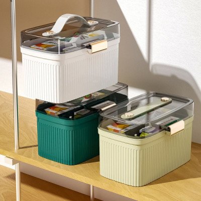Medicine Storage Box / First Aid Box (Large) | Cozyforu Mauritius