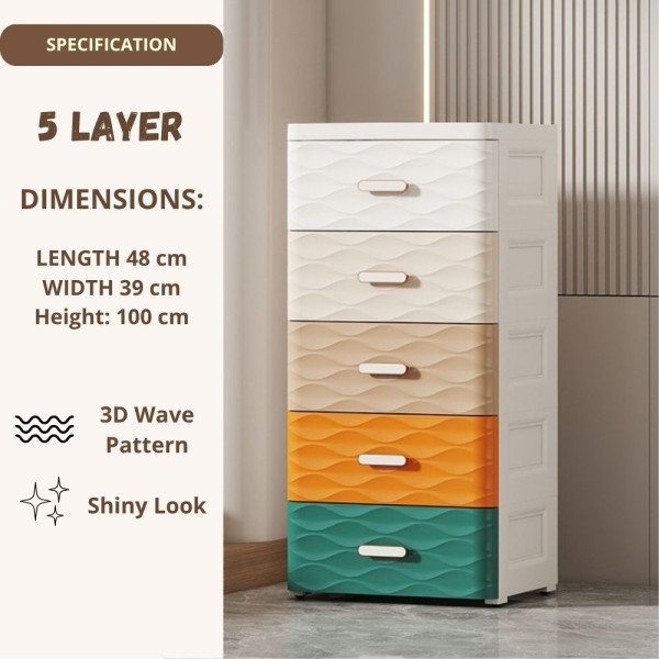 Elegant Cabinet 5 Tier