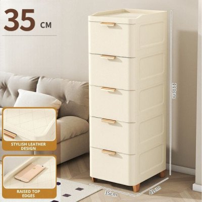 35cm 5-Drawer Storage Cabinet | Cozyforu Mauritius